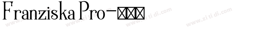 Franziska Pro字体转换